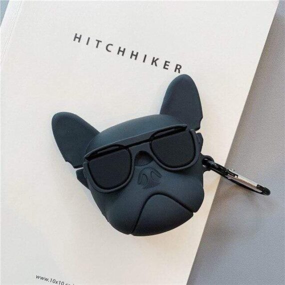 Cool Frenchie AirPods Case