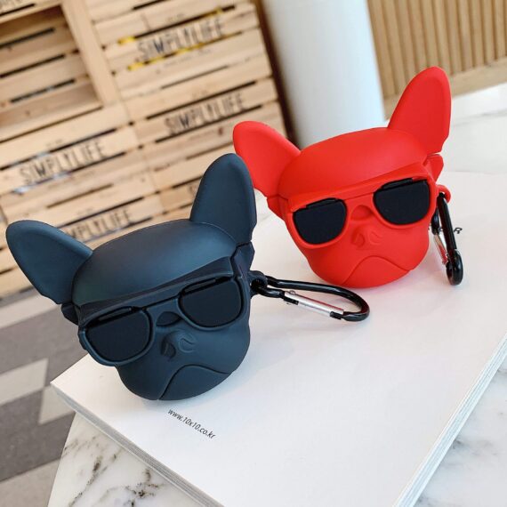 Cool Frenchie AirPods Case
