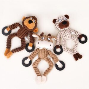 Chewy Critters Squeaky Toy for French Bulldogs