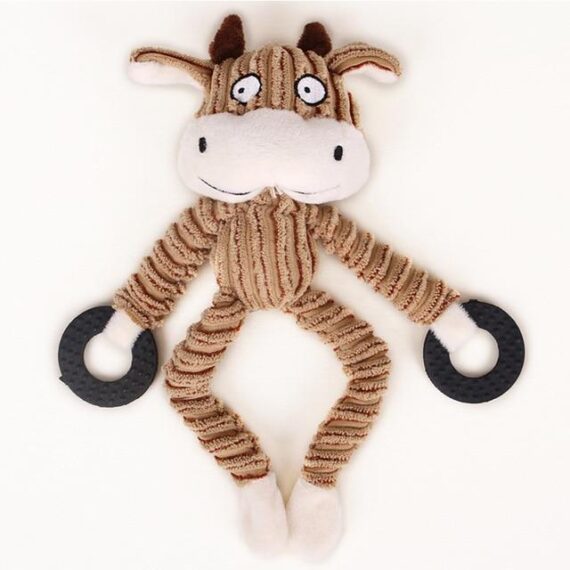 Chewy Critters Squeaky Toy for French Bulldogs