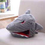 French Bulldog Shark Headgear Costume
