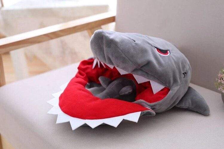 French Bulldog Shark Headgear Costume