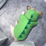 French Bulldog Fleece Dinosaur Hoodie