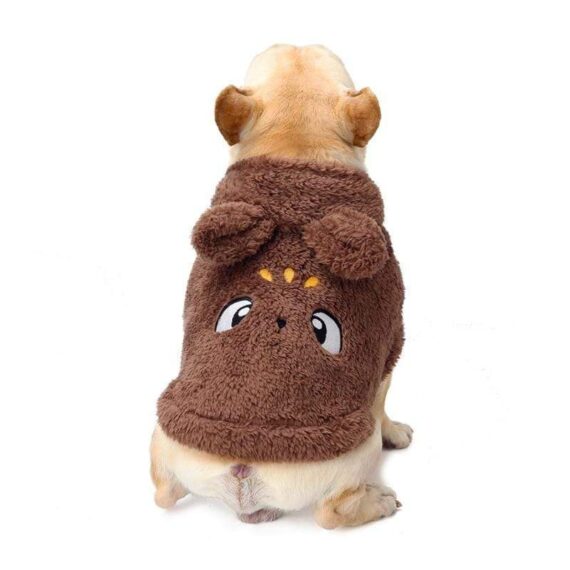Fuzzy Winter French Bulldog Coat