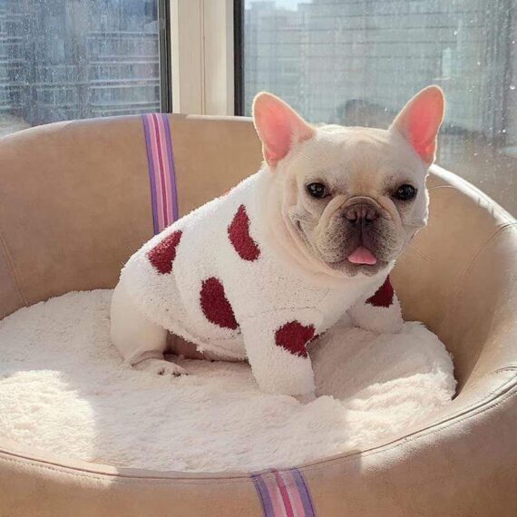 Love Warmth Fleece Dog Sweater