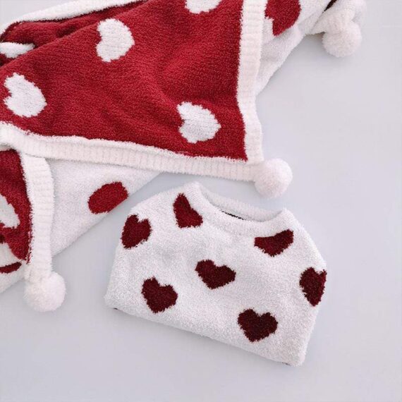 Love Warmth Fleece Dog Sweater