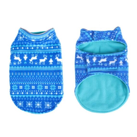 Holiday Season French Bulldog Reversible Vest