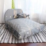 Royal Comfort Crown Bed for French Bulldogs