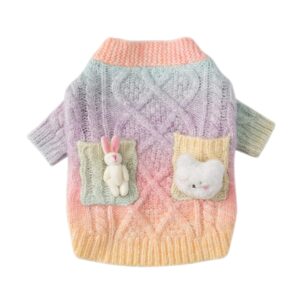 Knitted Pastel French Bulldog Sweater