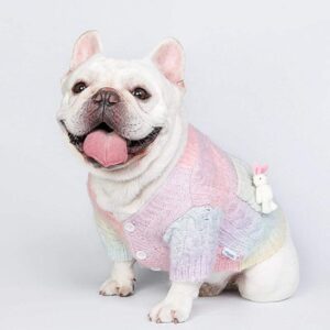 Knitted Pastel French Bulldog Sweater