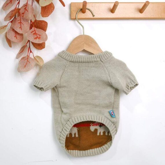 Festive Reindeer Santa French Bulldog Sweater