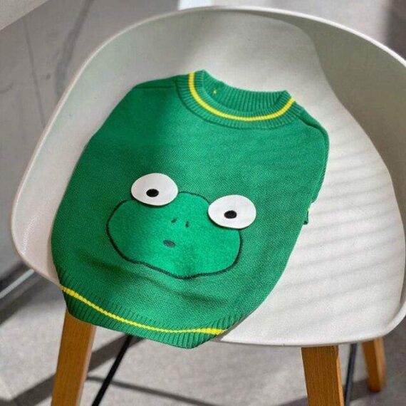 Little Froggy French Bulldog Sweater