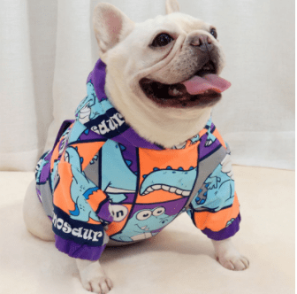 Mad Dino French Bulldog Hoodie