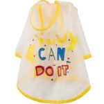 You Can Do It Clear Raincoat Jacket
