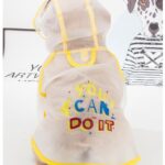 You Can Do It Clear Raincoat Jacket