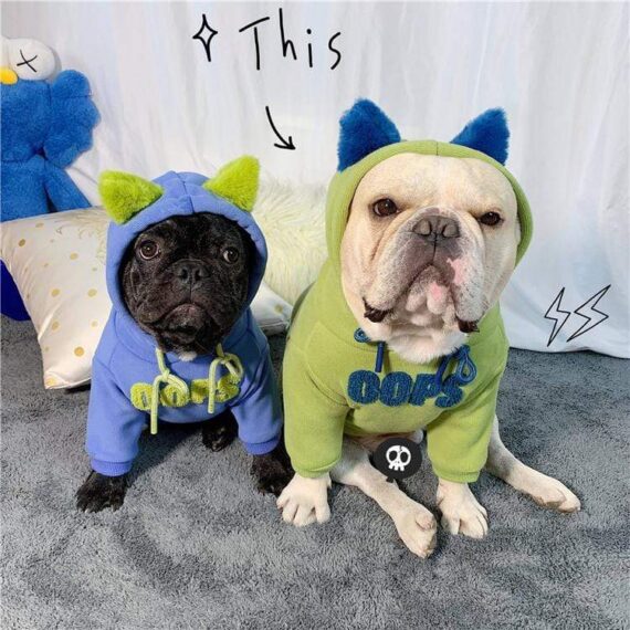 Ooops Winter French Bulldog Hoodie