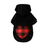 Plaid Paw French Bulldog Hoodie