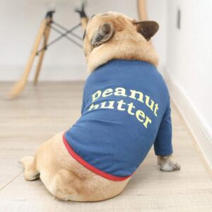 Printed Cheese &Amp; Peanut Butter French Bulldog Sweatshirt