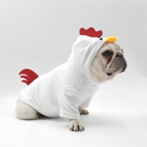 Rooster French Bulldog Hoodie