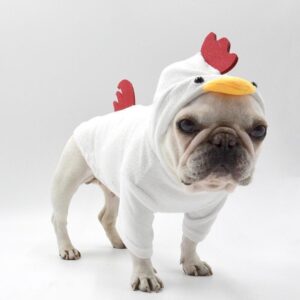 Rooster French Bulldog Hoodie