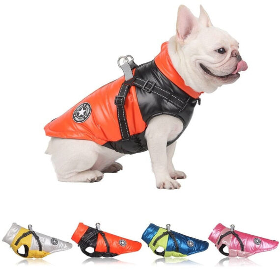 Waterproof French Bulldog Harness Vest