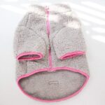 Zip Fuzzy Frenchie Jacket