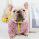 Zip Fuzzy Frenchie Jacket