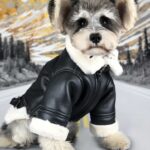 French Bulldog Biker Jacket