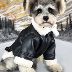 French Bulldog Biker Jacket by BATPIG Pet Supply New Photo-1