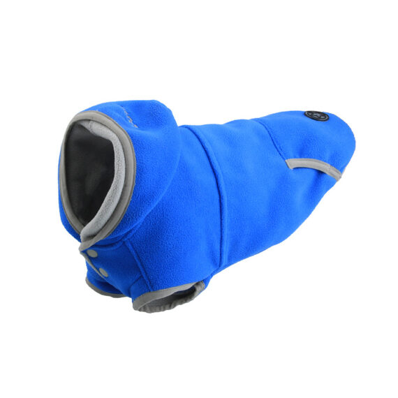 French Bulldog Winter Fleece Hooded Coat