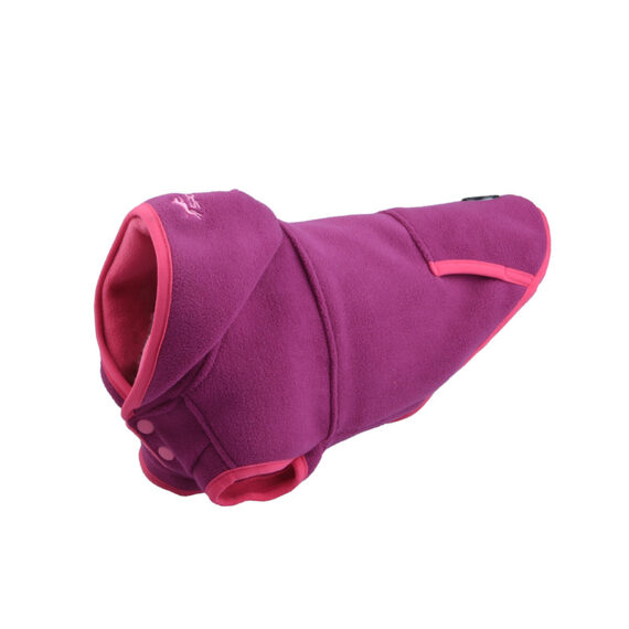 French Bulldog Winter Fleece Hooded Coat