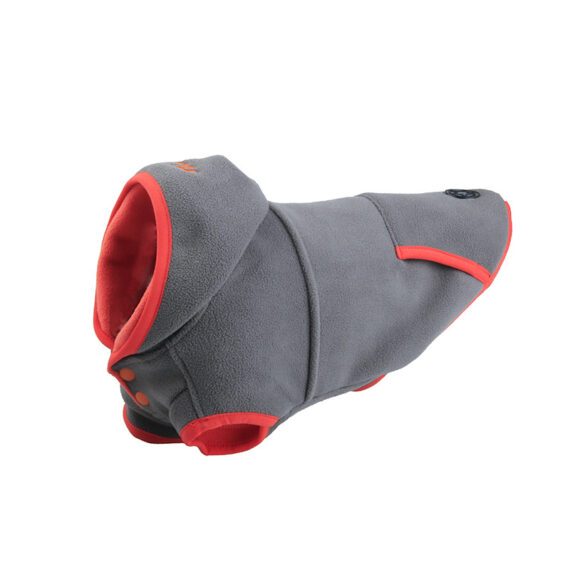 French Bulldog Winter Fleece Hooded Coat