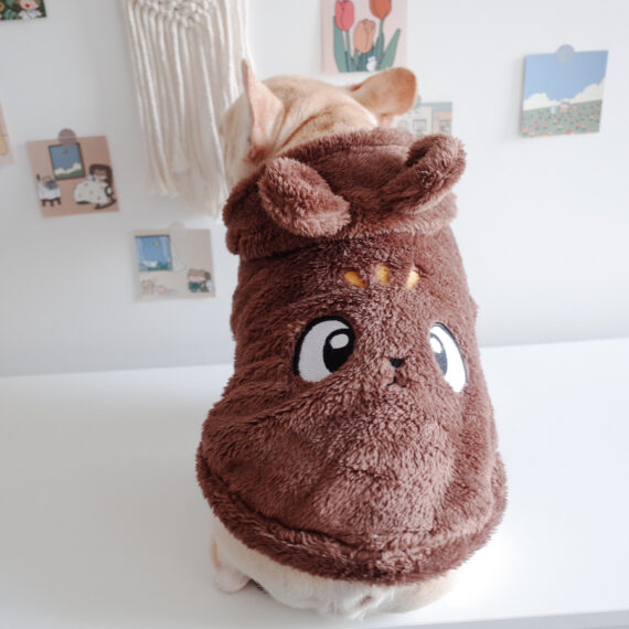Fuzzy Winter French Bulldog Coat