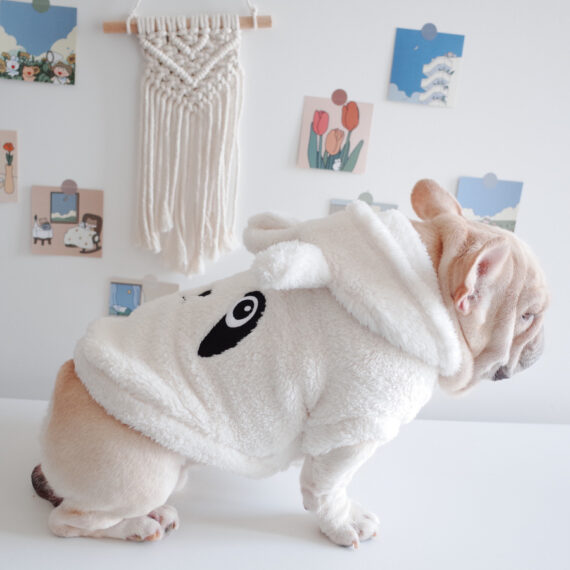 Fuzzy Winter French Bulldog Coat