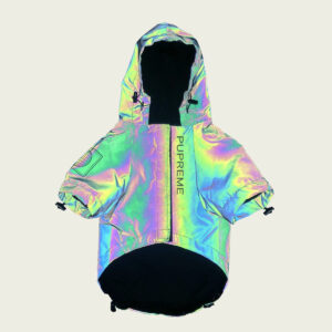 Holo Reflective French Bulldog Jacket from BATPIG pet Supply Photi-2