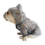 Plaid French Bulldog Raincoat