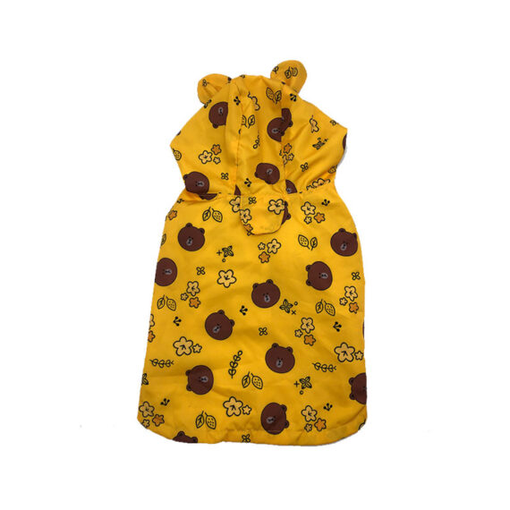 Smiley and Bears French Bulldog Raincoat Windbreaker