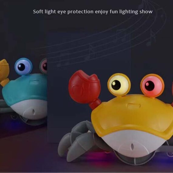 CrabPlay Interactive Frenchie Toy - Rechargeable Version
