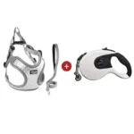 Dog Vest Style Leather Harness Waterproof and Anti-fouling