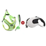 Dog Vest Style Leather Harness Waterproof and Anti-fouling