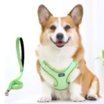 Dog Vest Style Leather Harness Waterproof and Anti-fouling