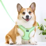 Dog Vest Style Leather Harness Waterproof and Anti-fouling
