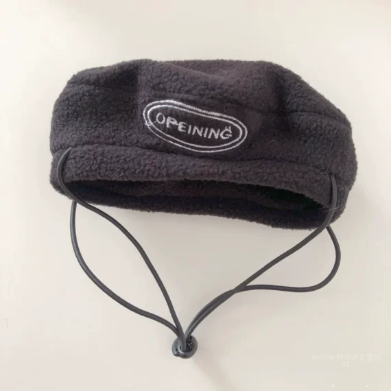 Polar Fleece Beret For Frenchie