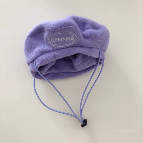 Polar Fleece Beret For Frenchie