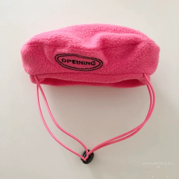 Polar Fleece Beret For Frenchie