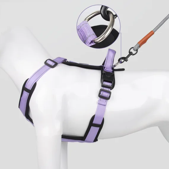 Reflective Dog Traction Strap Harness