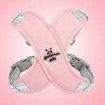X Shape Vest-style Vibrant Plain Harness - Leash Included