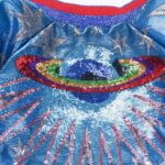 Cosmic Sparkle Bomber Jacket for French Bulldogs