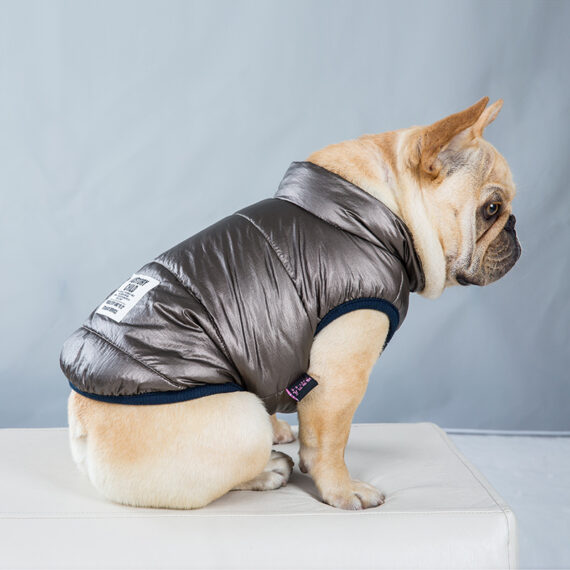 Metallic Cozy Frenchie Jacket