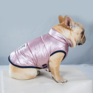 Metallic Cozy Frenchie Jacket by BATPIG Pet Supply-9